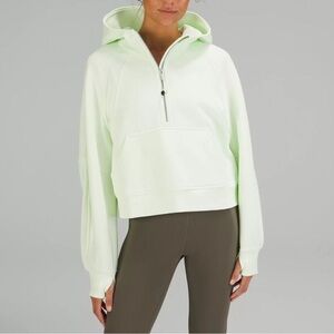 Lululemon Half Zip Scuba in Elixer